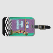 Étiquette À Bagage Normal est surévalué Funky & Fun Altered Art (Devant Horizontal)