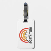 Étiquette À Bagage North Twin Mountain New Hampshire (Dos Vertical)