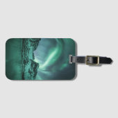 Étiquette À Bagage Northern Lights Nature Photo (Devant Horizontal)