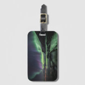 Étiquette À Bagage Northern Lights Norvège (Devant Vertical)
