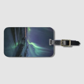 Étiquette À Bagage Northern Lights Norvège (Devant Horizontal)