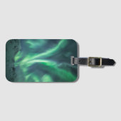 Étiquette À Bagage Northern Lights Norvège (Devant Horizontal)