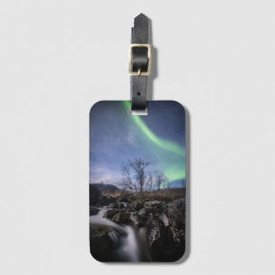 Étiquette À Bagage Northern Lights Norvège