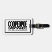 Étiquette À Bagage NOS WORLd (Devant horizontal)