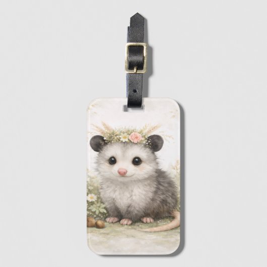 Étiquette À Bagage Notes (Devant Vertical)