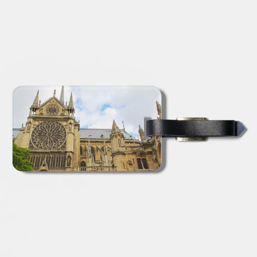 Étiquette À Bagage Notre barrage (Dos horizontal)