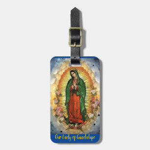 Étiquette À Bagage Notre Dame de Guadalupe personnalise les détails