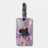 Étiquette À Bagage Notre univers (Dos Vertical)