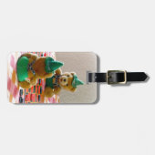 Étiquette À Bagage Nounours (Devant horizontal)