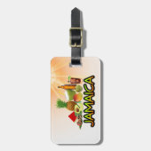 Étiquette À Bagage Nourriture jamaïcaine (Devant Vertical)
