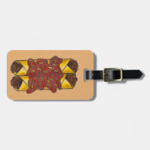 Étiquette À Bagage Nourriture mexicaine Haricot noir Enchiladas Tex M (Devant horizontal)