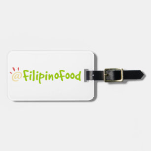 Étiquette À Bagage Nourriture philippine