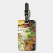 Étiquette À Bagage Nourriture pour la pensée (Devant Vertical)