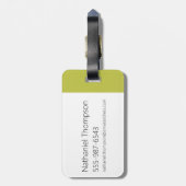 Étiquette À Bagage Nous portons des ours nus - #SquadButs (Dos Vertical)