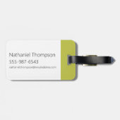 Étiquette À Bagage Nous portons des ours nus - #SquadButs (Dos horizontal)