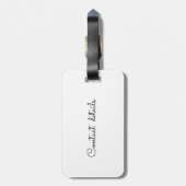 Étiquette À Bagage Nous sommes tous faits de télescope Stars (Dos Vertical)