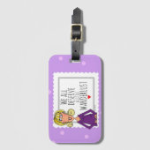 Étiquette À Bagage Nous tous méritons une petite envie de voyager (Devant Vertical)