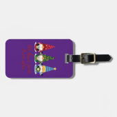 Étiquette À Bagage Nous trois Gnomes sont venus de l'étiquette     Af (Devant horizontal)