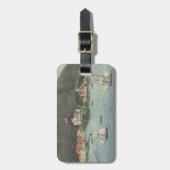 Étiquette À Bagage Nouveau Archange, Russie (Sitka) Peinture (Devant Vertical)