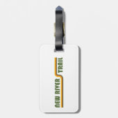 Étiquette À Bagage Nouveau sentier de la rivière Virginie (Dos Vertical)