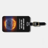 Étiquette À Bagage Nuage De Gaz Hydrogène Au Large De L'Exoplanète Gj (Devant horizontal)