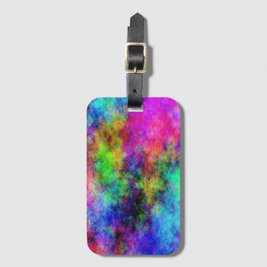 ÉTIQUETTE À BAGAGE NUAGES (Devant Vertical)