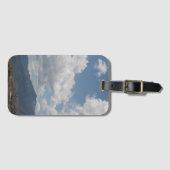 Étiquette À Bagage Nuages au-dessus des Rocheuses (Devant Horizontal)