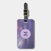 Étiquette À Bagage Nuages colorés de tempête (Devant Vertical)