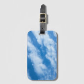 Étiquette À Bagage Nuages dans le ciel (Devant Vertical)