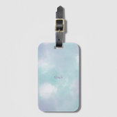 Étiquette À Bagage Nuages Dans Le Ciel (Devant Vertical)