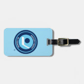 Étiquette À Bagage Nuit de hockey au Canada Logo rétro (Devant horizontal)