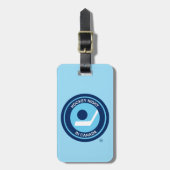 Étiquette À Bagage Nuit de hockey au Canada Logo rétro (Devant Vertical)