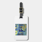 Étiquette À Bagage Nuit Starry Starry (Devant Vertical)