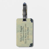 Étiquette À Bagage Nuits de ville Starlight (Dos Vertical)