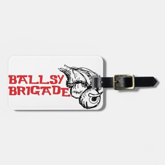 Étiquette À Bagage Nutt (Devant horizontal)