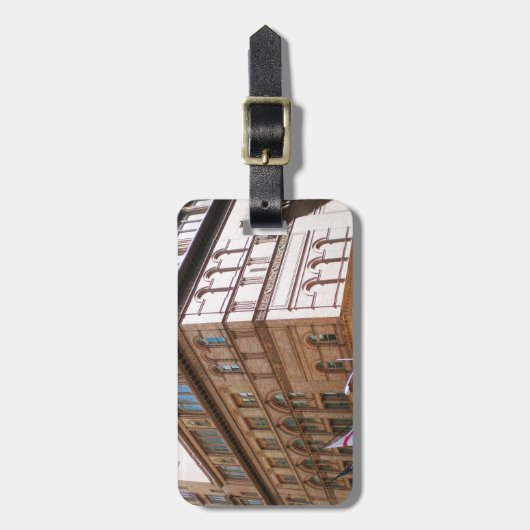 Étiquette À Bagage NYC Carnegie Hall (Devant Vertical)