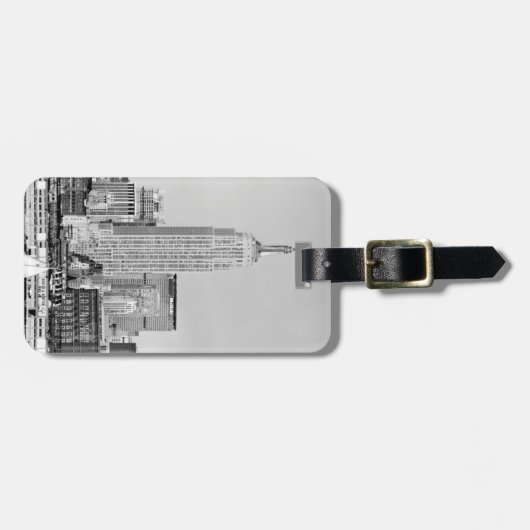 Étiquette À Bagage NYC Skyline IV (Devant horizontal)