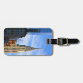 Étiquette À Bagage NYC Skyline : Midtown View of the Chrysler Buildin (Devant horizontal)