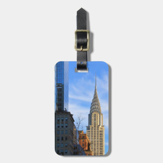 Étiquette À Bagage NYC Skyline : Midtown View of the Chrysler Buildin