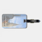 Étiquette À Bagage NYC Skyline : Midtown View of the Chrysler Buildin (Dos horizontal)