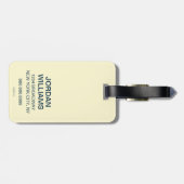 Étiquette À Bagage NYC - Times Square (Dos horizontal)