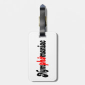 Étiquette À Bagage Nymphomane (Dos Vertical)