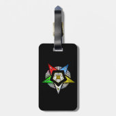 ÉTIQUETTE À BAGAGE O.E.S. (Dos Vertical)