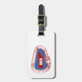 Étiquette À Bagage Obed Escalade Carabiner (Devant Vertical)