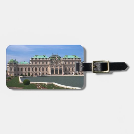 Étiquette À Bagage Oberes Belvedere (Devant horizontal)