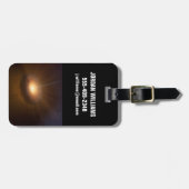 Étiquette À Bagage Objet céleste Cx330. (Devant horizontal)