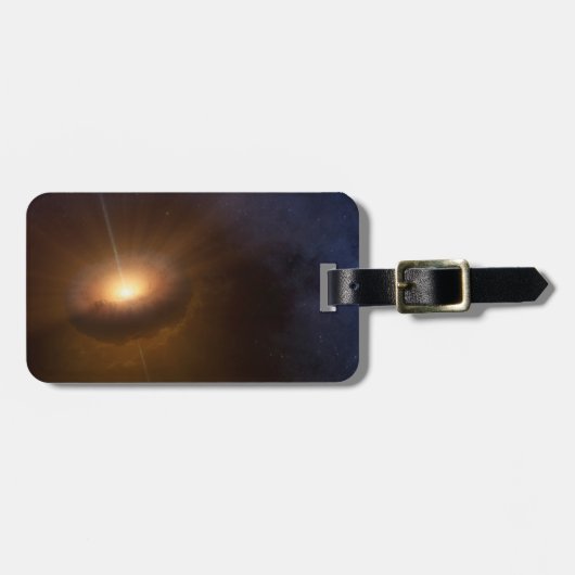 Étiquette À Bagage Objet céleste Cx330. (Devant horizontal)