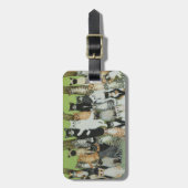 Étiquette À Bagage Observez la birdie (Devant Vertical)