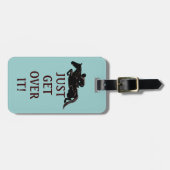 Étiquette À Bagage Obtenez juste au-dessus de lui sauter de cheval (Devant horizontal)