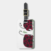 Étiquette À Bagage Obugs Et Mistletos Cutes (Devant Vertical)